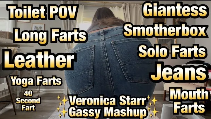 Fetish Nature Films - Veronica Starr! Epic Farting Mashup!! 35mins!