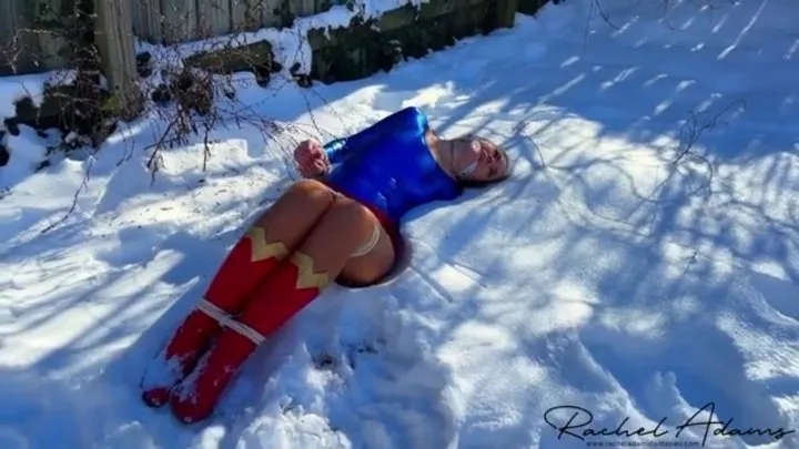 Rachel Adams Fantasies - ultra girl bound in the snow