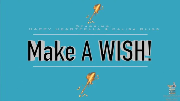 Fairytale Bound - Make A Wish! Starring Happy Heartfella & Calisa Bliss - Happy uses a magic wand to make wishes that leave Calisa Bound & Gagged! - Female Bondage, Damsel, Tape, Gag Talk, Magic