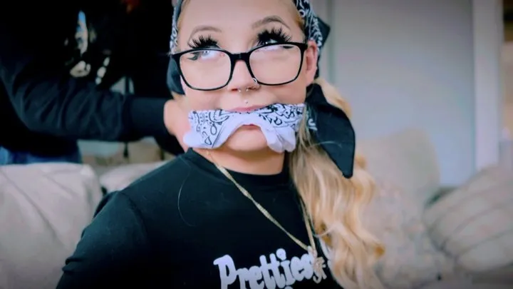 Peachy Keen Pleasures - Phoenix Wants To Play A Bondage Game With Lots Of Rope & Plenty Of Duct Tape (1080p) - Phoenix Sinz - bondage play, on screen tying, on screen gagging, rope bondage, cleave gag, tape gag