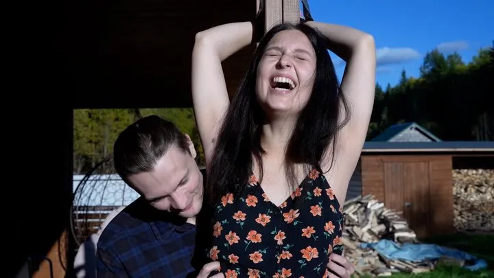 Russian Girls In Fetish - HER ARROGANCE IS STRIPPED AWAY: OUTDOOR TICKLING REVENGE (HD)
