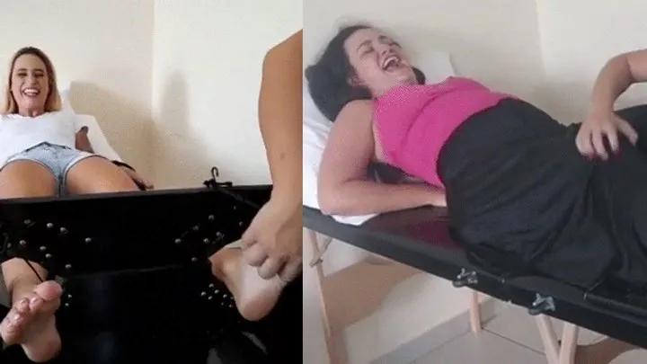 Brazilian Tickling Site - Hyper Ticklish Jennifer And Raquel - 4K