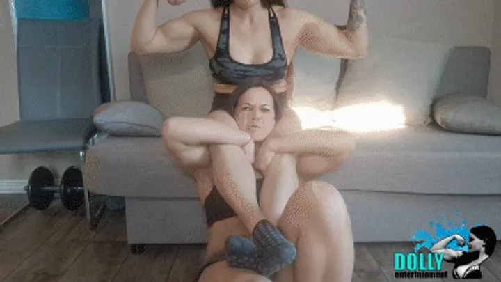 Dolly Movies - scissor challange (Dolly, Kim)