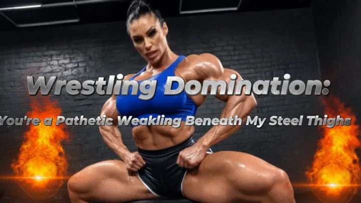 Stroke With Me - Wrestling Domination: You're a Pathetic Weakling Beneath My Steel Thighs