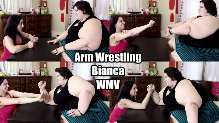 Ssbbw Xutjja's Shameless Gluttony - Arm Wrestling Bianca (WMV)