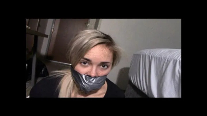 Good Girls In Bondage - 18 year old Ice Cream shop worker is Tied up and Gagged