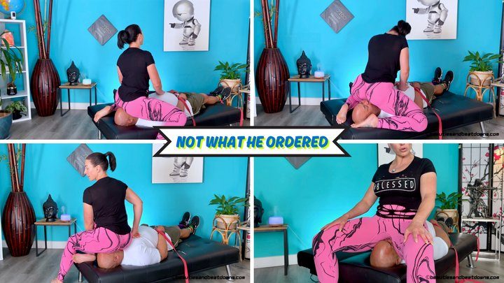 Beauties And Beatdowns - Not What He Ordered - Goddess Rapture Shows Up To Her Face Sitting Session and Discovers The Client Is Her BFF's BF - To Earn Her Silence, He Must Take Her Deep Ass Smothering - UltraHD (MP4)