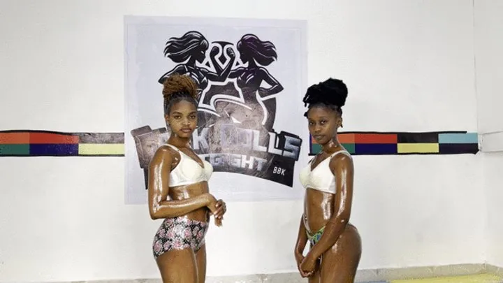 African Girls - STRIPPING OIL WRESTLING MATCH