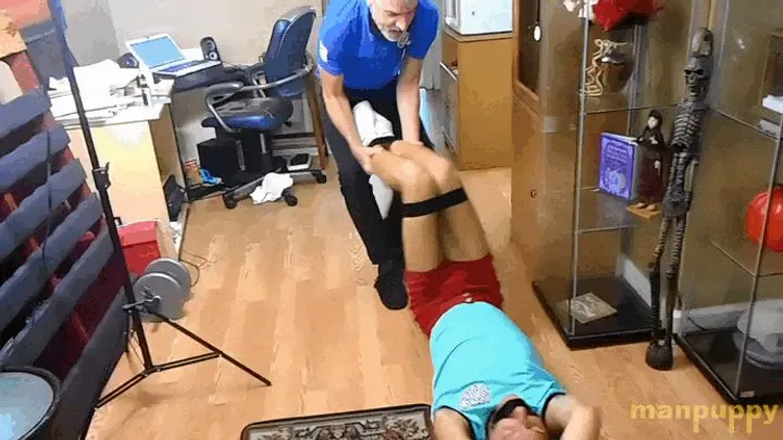 Manpuppy - Getting Dragged in Bondage - Devin Jones - Richard Lennox - Manpuppy - MP4 720 Remaster