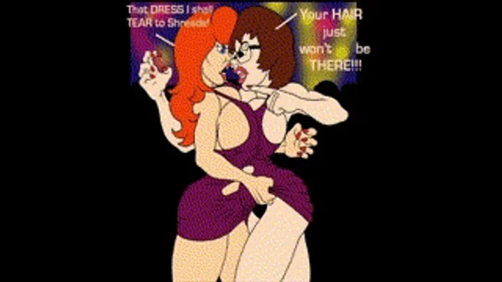 Catball Catfight Customs - Classic Toon Catfight 1 of 4