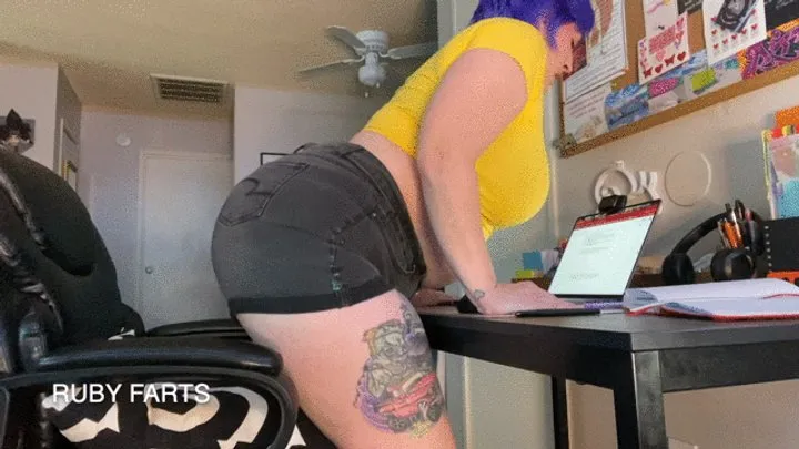 Missrubyfarts - Office Chair Sass n Gas