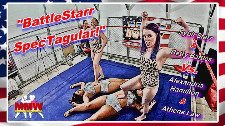 Modest Moms Wrestling - BattleStarr SpecTagular!