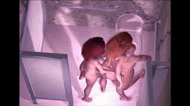 Girl Girl Catfights Sexfights - Classic Toon Mixed Fight