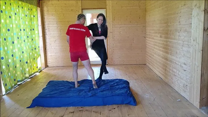The Wrestling Amazons - Slow motion self defense domination