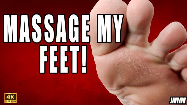 Kingdom Pictures - Relaxing Foot Massage- Man Demands Intense Care for Aching Feet - 4k - WMV - KingMarti