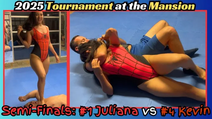 Kink Sports - Semifinals - Tournament at the Mansion: #1 Juliana vs #4 Kevin