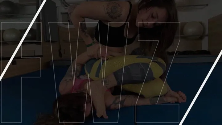 Femalewrestlingzone Clips! - ITALIAN GIRLS NEXT DOOR - Michela Vs Beatrice - DOMINATION in 4K!