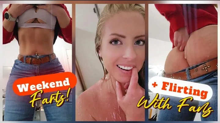 Vicktoria Tacos Fart Fetish Flirt - Race Day Weekend Vlog with Farts + Flirting with my Fans - Vertical Video