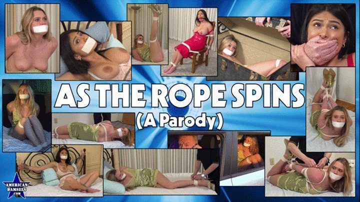 American Damsels By Jon Woods - As The Rope Spins - The Complete Video - Chloe Rose and Reyna Belle - 854x480
