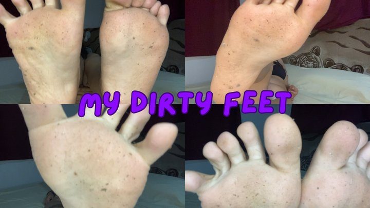 Thechulibby - DIRTY FEET and my fingers open
