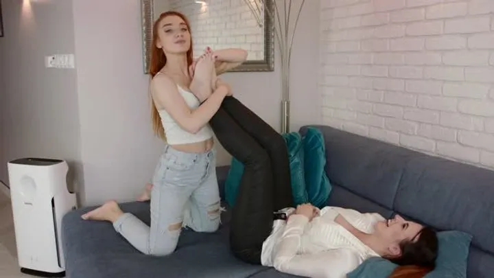 Hd Polish Mistress - Helena Worship And Tickle Feet Of Weronika - 4K
