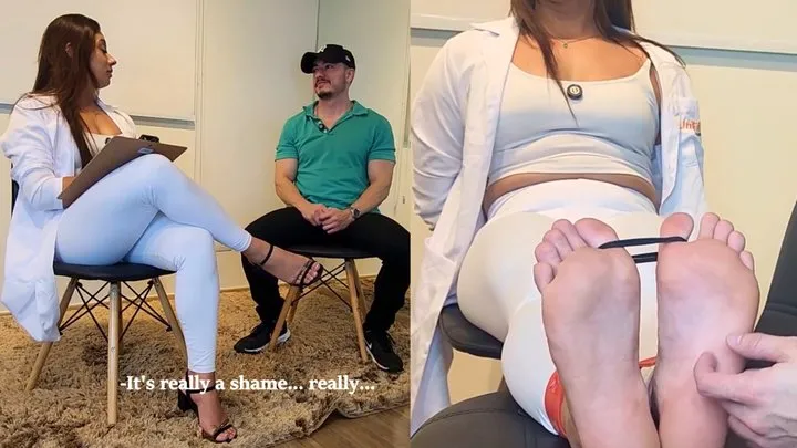 Girls Trap Foot Tickling - Sexy Mean Doctor Mia Gets Tied and Tickled as Payback - TAPE - SOLES - TICKLE - FOOT TICKLING - SMELLY FEET - TICKLING - FOOT TICKLING - HIGH HEELS - DANGLING - VINYL - BAREFOOT - SOLES - GAG - CUCKOLD - 720P