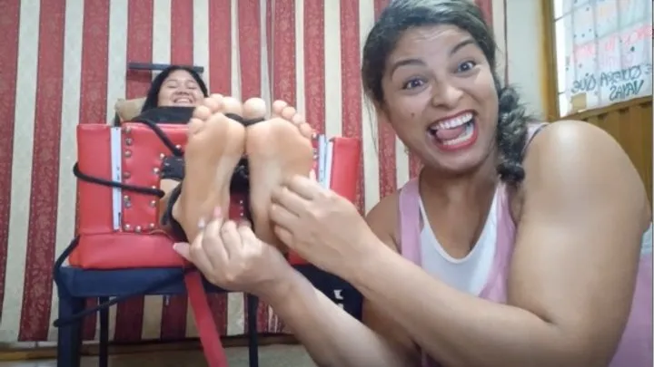 Tickling Touch - Arya and Her Delicate Feet: The Beauty That Captures Eyes