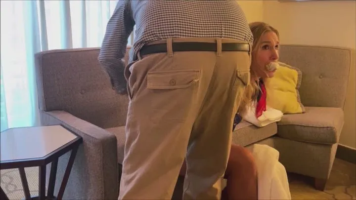 Blair Blousons Fabulous Fetishes - Blair Bound and Gagged with Tights and Pantyhose