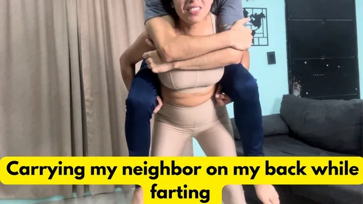 Jasmine01s - Custom = carrying my neighbor on my back while farting