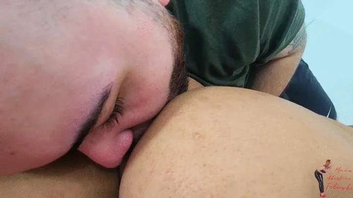 Manuela Albertine Fetish - Farting in the mouth, part 3, by PocaH and slave, (cam by Manu) FULL HD