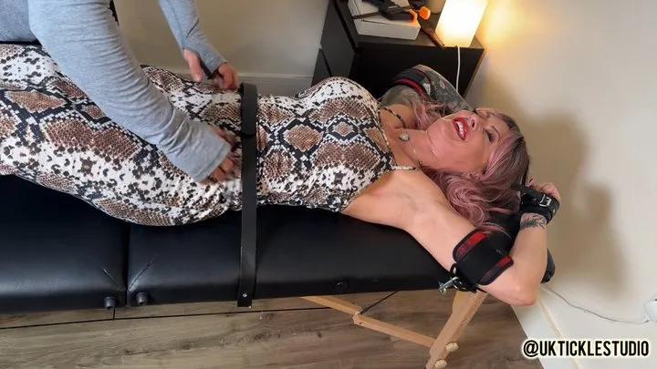Uk Tickle Studio - Lucy’s Table Bound Tickling Session