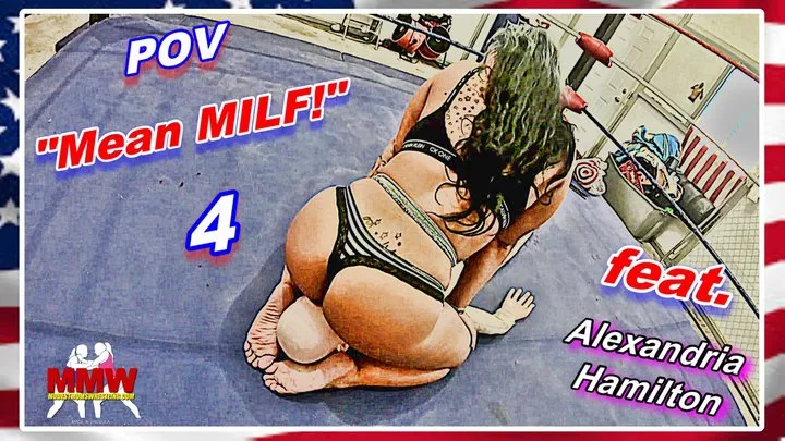 Modest Moms Wrestling - POV - Mean MILF! 4 WMV