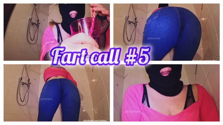 Bitter Goddess - Fart and burp video call #5