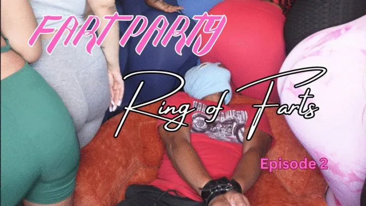 Melaninfarts - Interracial Fart Party : Ring Of Farts episode 2 - Fart sub gets Facesitting Farts