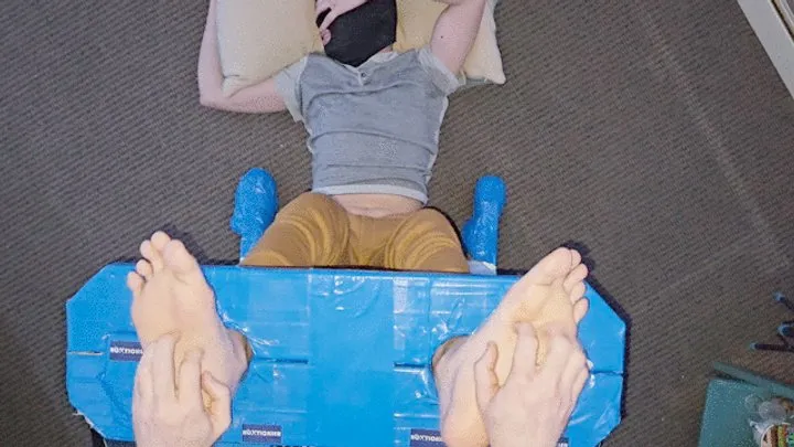 Roxtickler - SOLES-UP Series : Tickle Voyeur's BF Punished