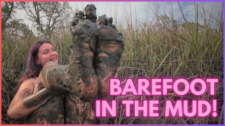 Messy Temptress - Cum on My Muddy Feet! [Custom Video]