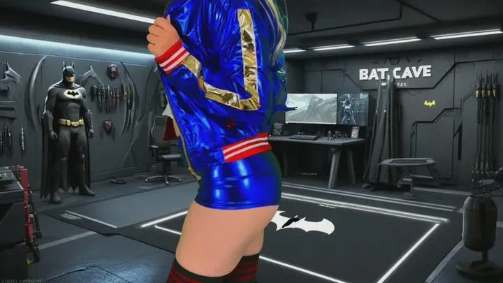 Kitsy Vixen - Harley Quinn Fart Fucks Batman