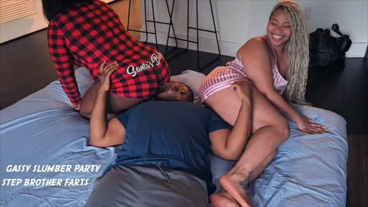 Sashamonae - Fart Domination POV – Double Gassy Mukbang Face Farts