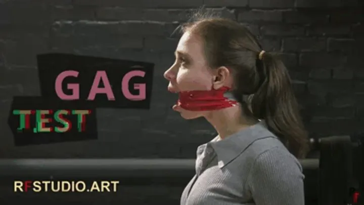 Rf Studio Production - Arina - Gag Test 2 - More Gags for Her Stretchy Mouth (FULL HD MP4)