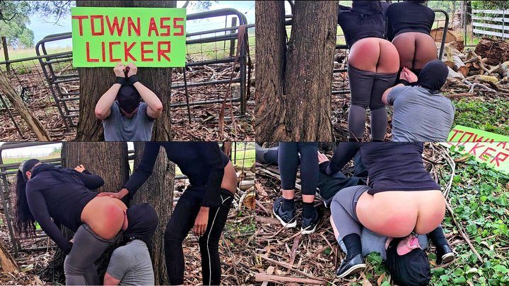 Anonymous Spanking - The town ass licker - mov