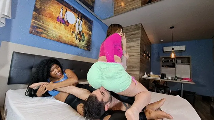 Goddess Scarlet White - INTERRACIAL GODDESS FART ATTACK part 2 BY SCARLET WHITE, VICK AND DANIEL SANTIAGO CAM BY JACK