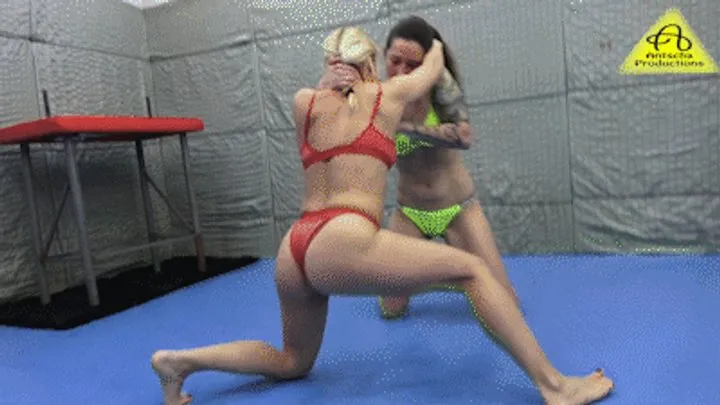 Antschas Wrestling And Fetish Store - Nikki vs Beatrice female wrestling