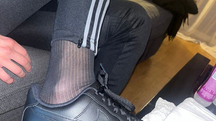 Gay Male Soxjob Heaven - BLACK NIKE WORKOUT