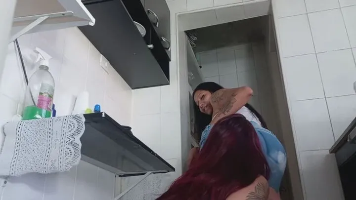 Masterf Productions - Anita and Ariel Fart for Eachother Part 3
