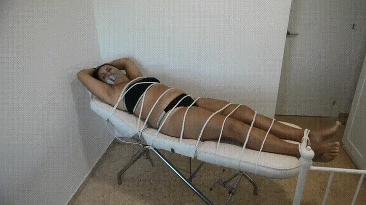 Blonde Stories - Tied slave, navel worship b