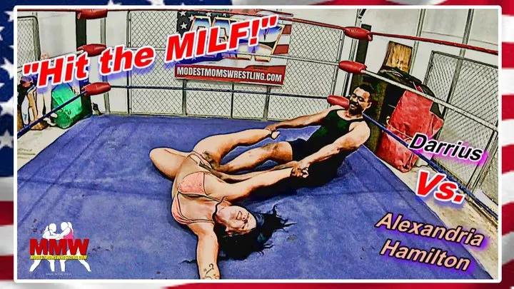 Modest Moms Wrestling - Hit the MILF!