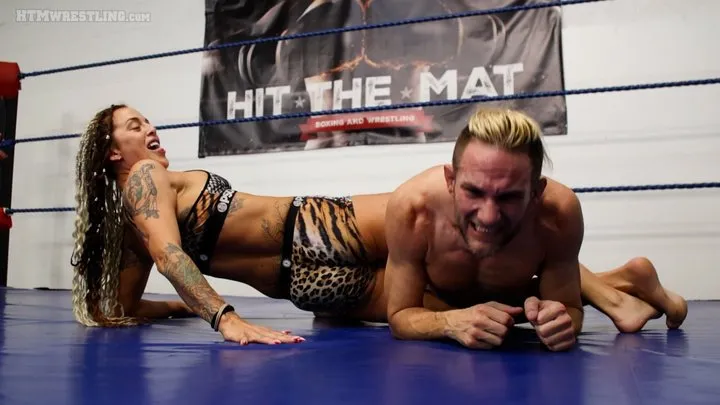 Hit The Mat Boxing And Wrestling - Andi Vicious vs Ken Cool - Mixed Wrestling Beatdown!
