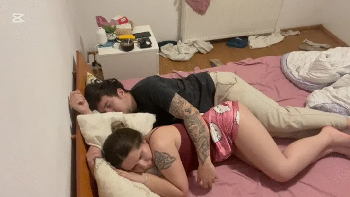 Nipsandstrips - Farting on his LAP while we took a nap