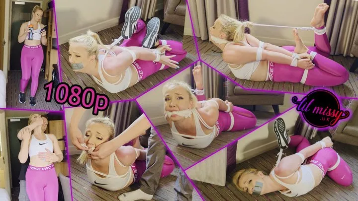 Lil Missy Uk Store - Lil Missy UK in Gym Girl Gets Tied In Uncomfortable Position 1080p