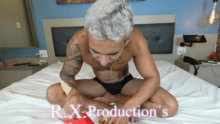 Rxproductions - FARTING IN THE FACE AND DICK OF THE USELESS SLAVE WHO DEVOURED MY FRIES AND HAMBURGER # PART 1 # DELICIOUS HUMILIATION